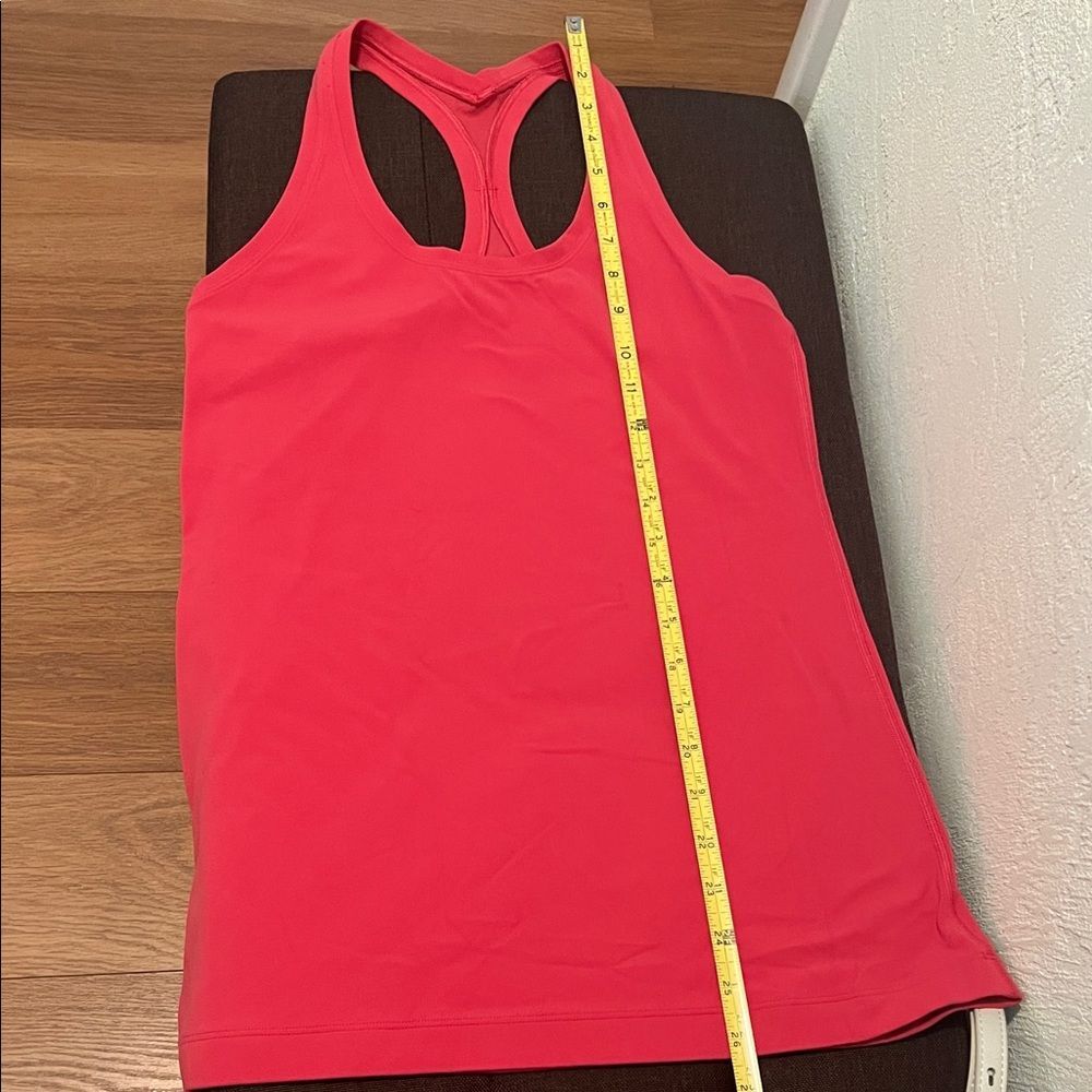 #1242**Lululemon Athletica Red/Pink Tank Top - Picture 3 of 7